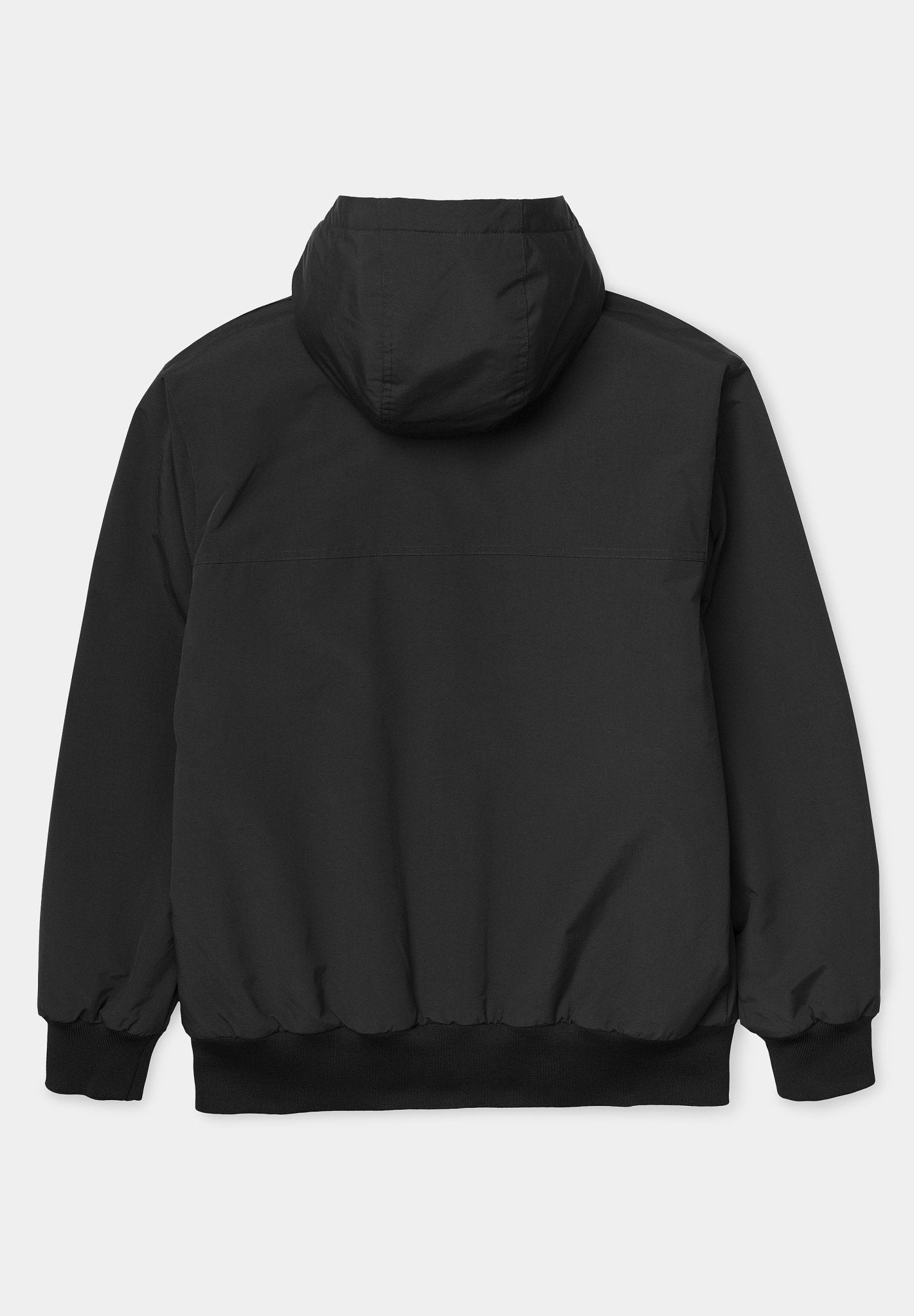 CARHARTT WIP - Hooded Sail Jacket Lined - Black White - BACKYARD