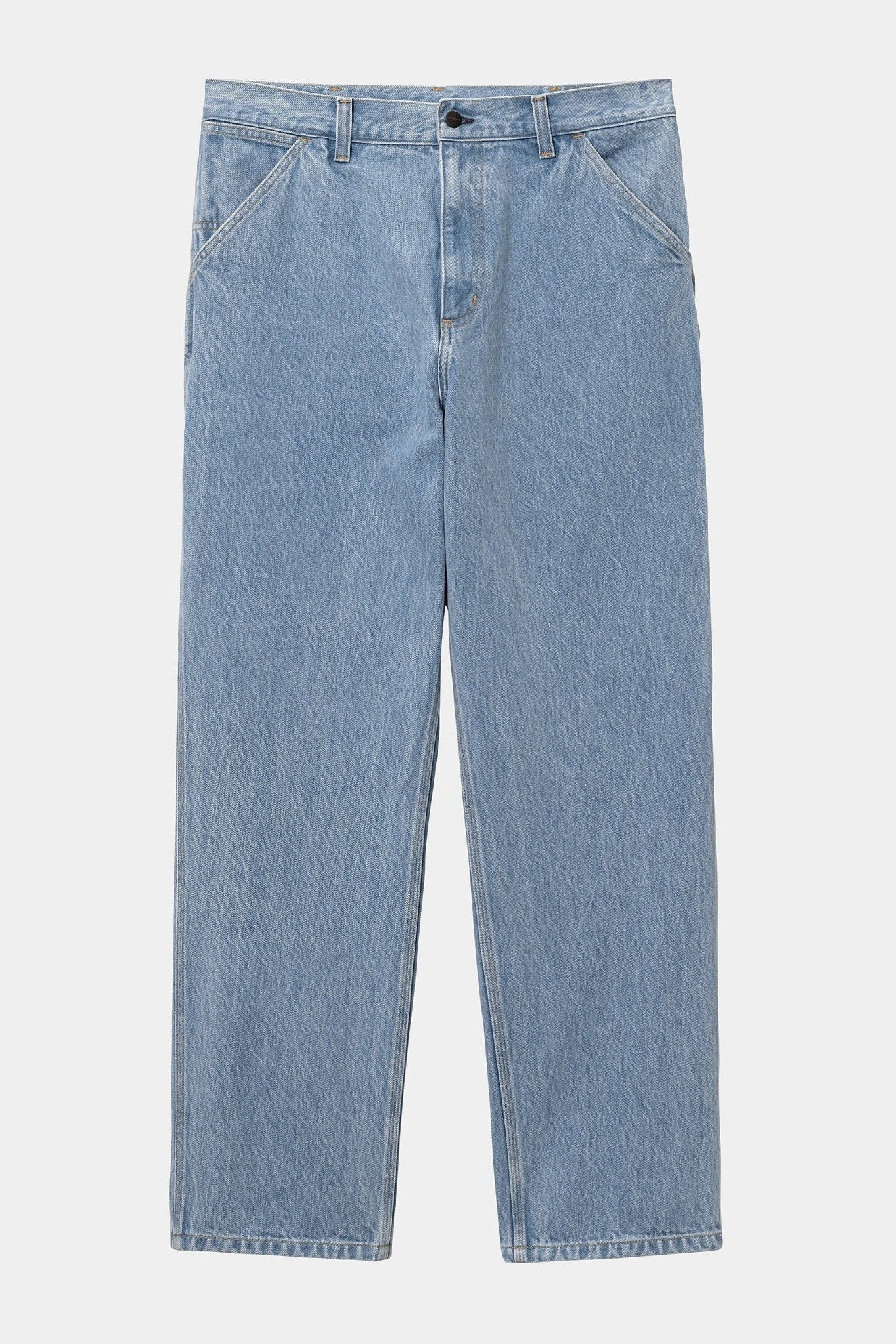 CARHARTT WIP - Single Knee Pant - Blue Stone Bleached - BACKYARD