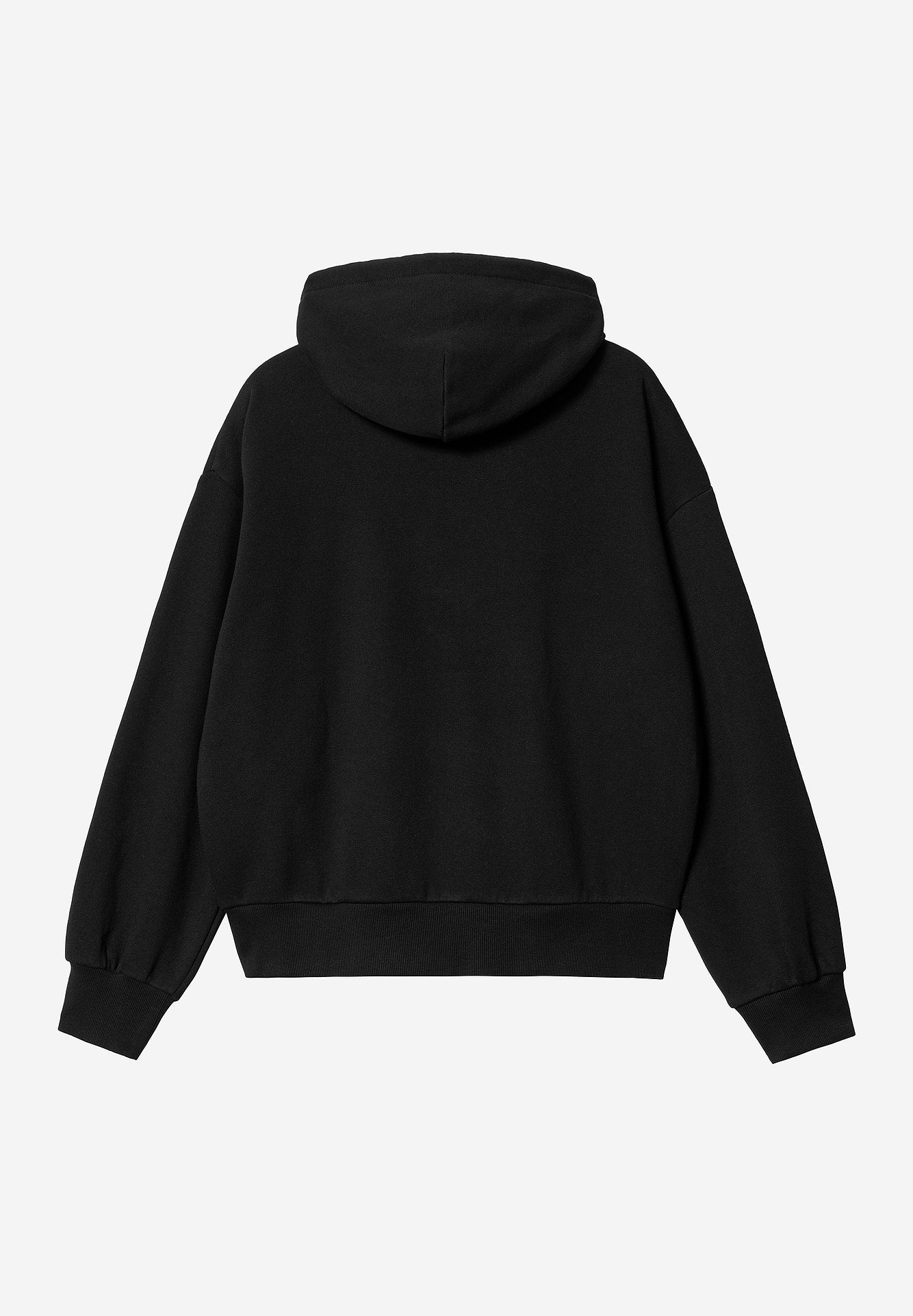 CARHARTT WIP - W' Hooded Casey Sweatshirt - Black Silver - BACKYARD