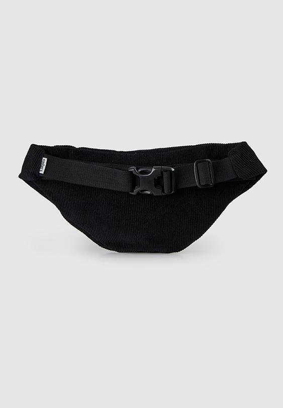CLEPTOMANICX - Healer Cord Hipbag - Black - BACKYARD