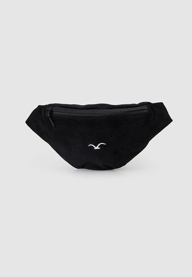 CLEPTOMANICX - Healer Cord Hipbag - Black - BACKYARD