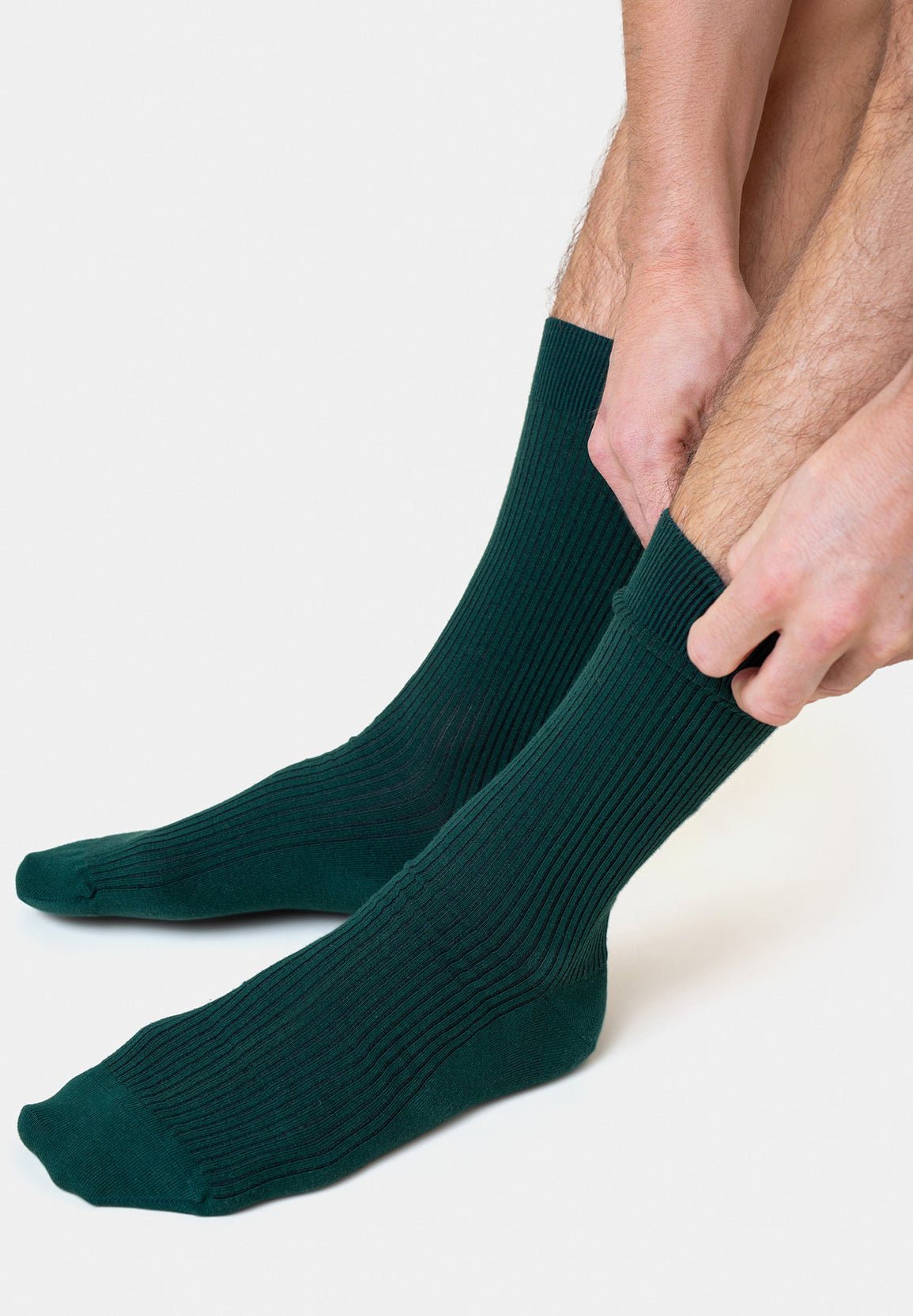 COLORFUL STANDARD - Classic Organic Sock - Petrol Blue - BACKYARD