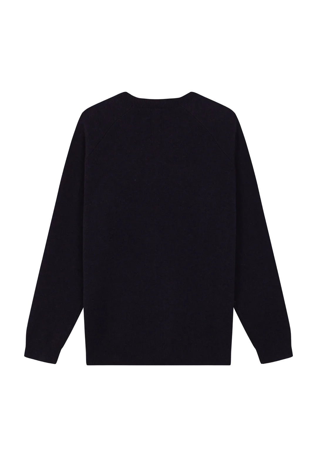 NOWADAYS - Signature Raglan Mouline Sweater - Sky Captain - BACKYARD