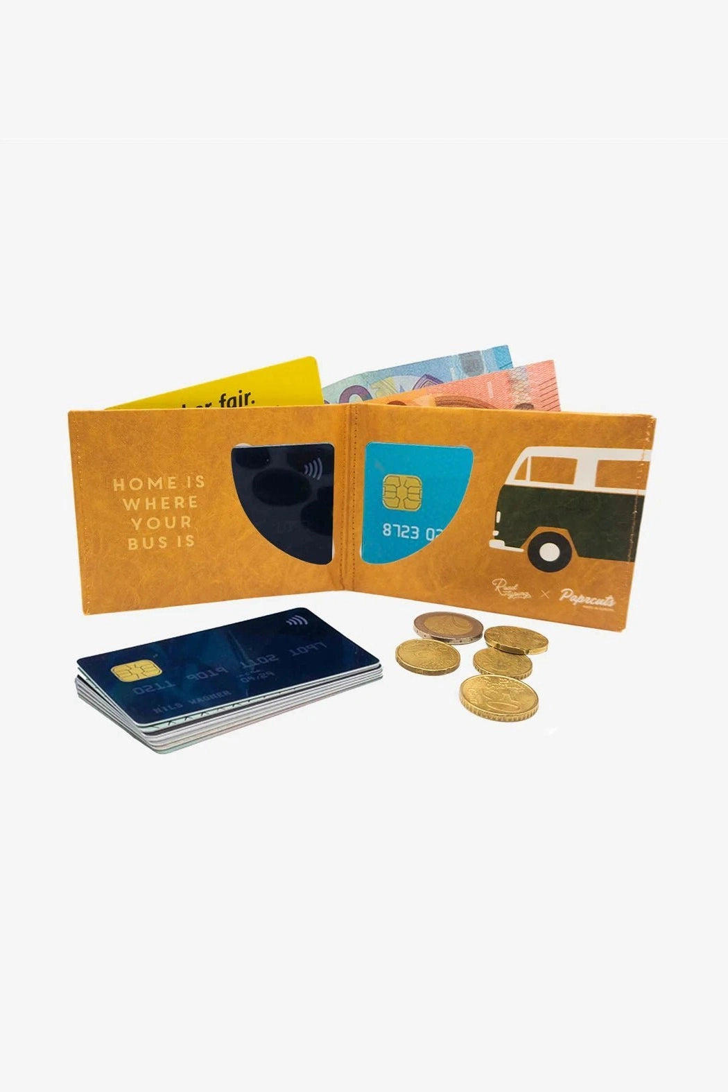 PAPRCUTS - RFID Portemonnaie - Vanlife Roadtyping - BACKYARD