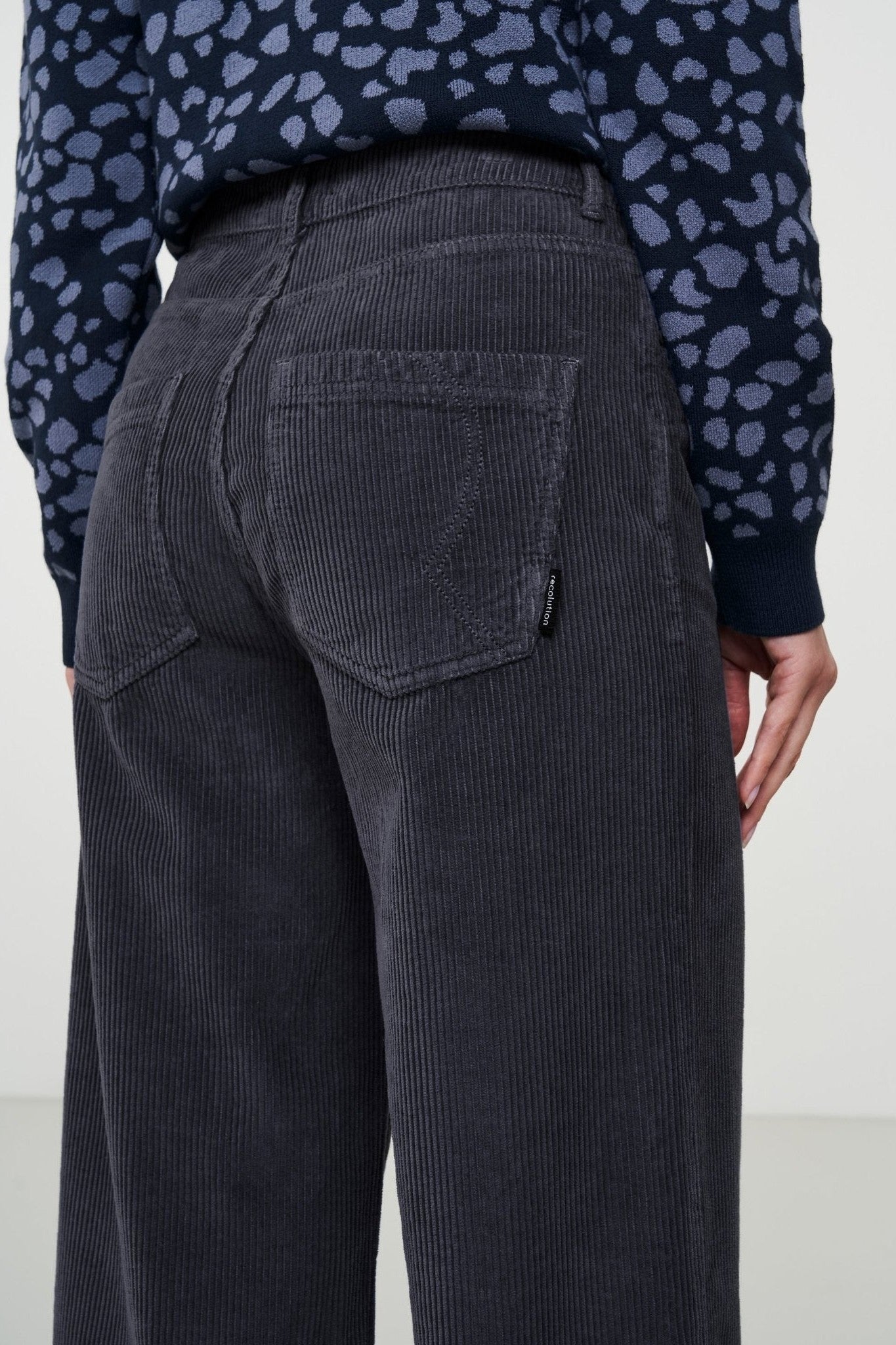 RECOLUTION - Erica Corduroy - Denim Blue - BACKYARD