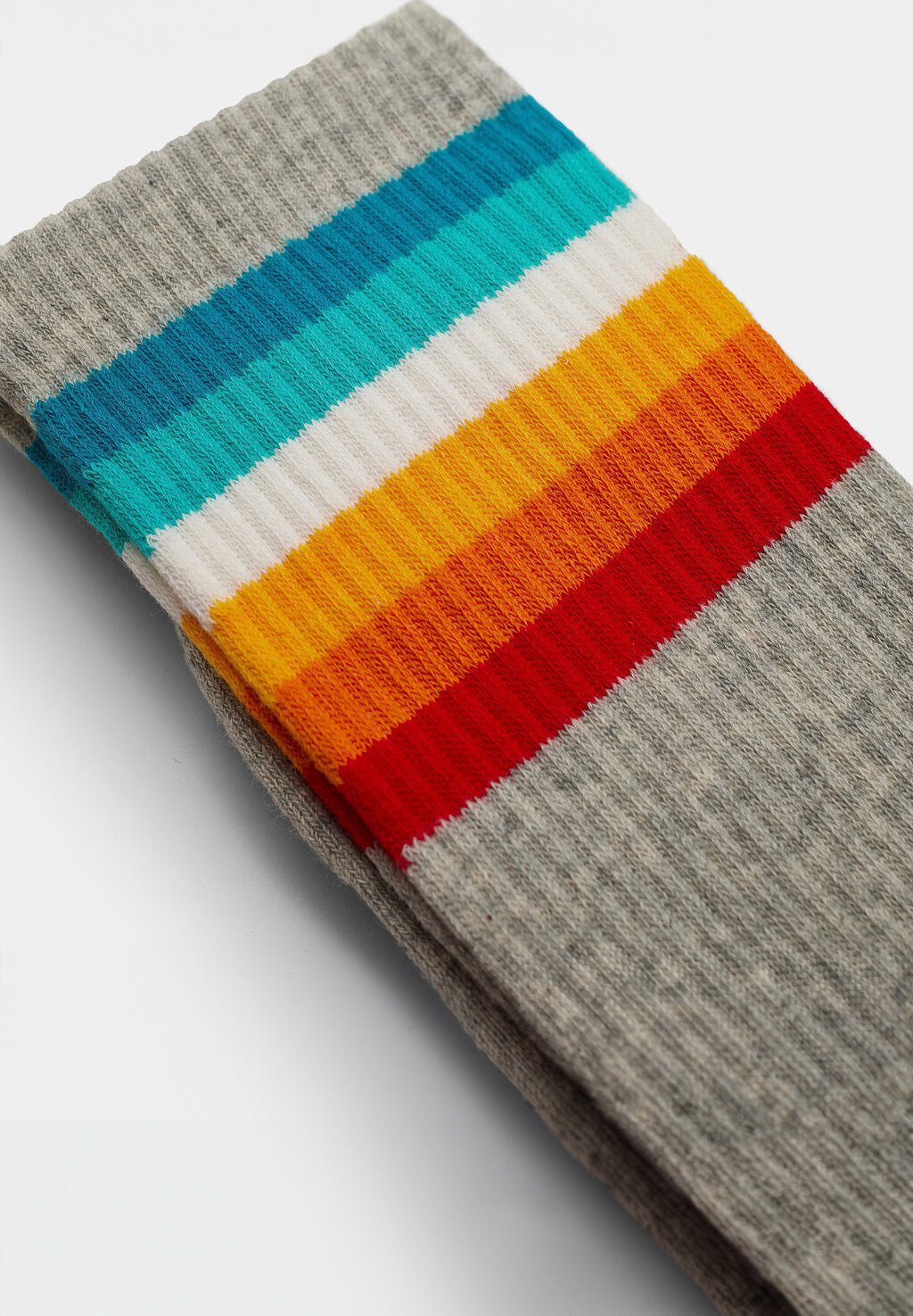 REVOLUTION-8913 Jacquard Crew Socks - BACKYARD